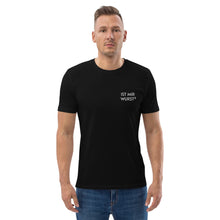 Lade das Bild in den Galerie-Viewer, Ist mir Wurst Unisex-Bio-Baumwoll-T-Shirt