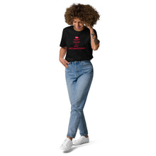 Lade das Bild in den Galerie-Viewer, KEEP CALM AND EAT METTBRÖTCHEN - für Mann und Frau - Bio-Baumwoll-T-Shirt