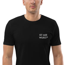 Lade das Bild in den Galerie-Viewer, Ist mir Wurst Unisex-Bio-Baumwoll-T-Shirt