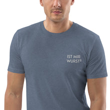 Lade das Bild in den Galerie-Viewer, Ist mir Wurst Unisex-Bio-Baumwoll-T-Shirt