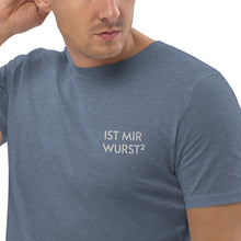 Lade das Bild in den Galerie-Viewer, Ist mir Wurst Unisex-Bio-Baumwoll-T-Shirt