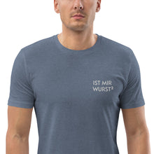 Lade das Bild in den Galerie-Viewer, Ist mir Wurst Unisex-Bio-Baumwoll-T-Shirt