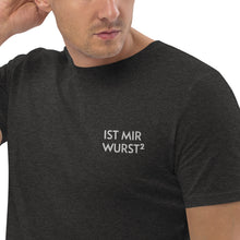Lade das Bild in den Galerie-Viewer, Ist mir Wurst Unisex-Bio-Baumwoll-T-Shirt