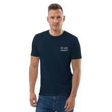 Lade das Bild in den Galerie-Viewer, Ist mir Wurst Unisex-Bio-Baumwoll-T-Shirt