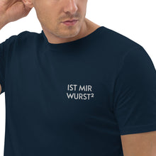 Lade das Bild in den Galerie-Viewer, Ist mir Wurst Unisex-Bio-Baumwoll-T-Shirt