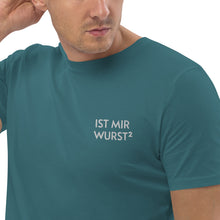 Lade das Bild in den Galerie-Viewer, Ist mir Wurst Unisex-Bio-Baumwoll-T-Shirt
