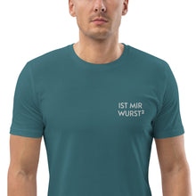 Lade das Bild in den Galerie-Viewer, Ist mir Wurst Unisex-Bio-Baumwoll-T-Shirt
