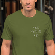 Lade das Bild in den Galerie-Viewer, Mett, Mettself & Ei. Unisex-T-Shirt.