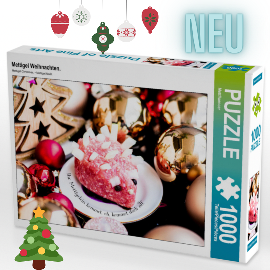 Mettigel Puzzle – ein Spaß für alle Mett Fans.