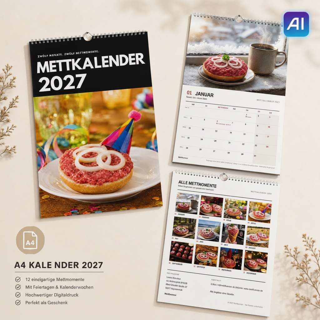 Mettkalender 2027 A4