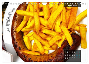 Der ungesunde Kalender (Wandkalender 2024 DIN A4 quer), CALVENDO Monatskalender
