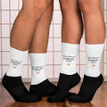 Kann Spuren von Mettbrötchen enthalten Socken