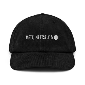 Mett, Mettself and Ei Cap aus Cord