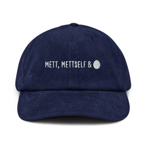 Mett, Mettself and Ei Cap aus Cord